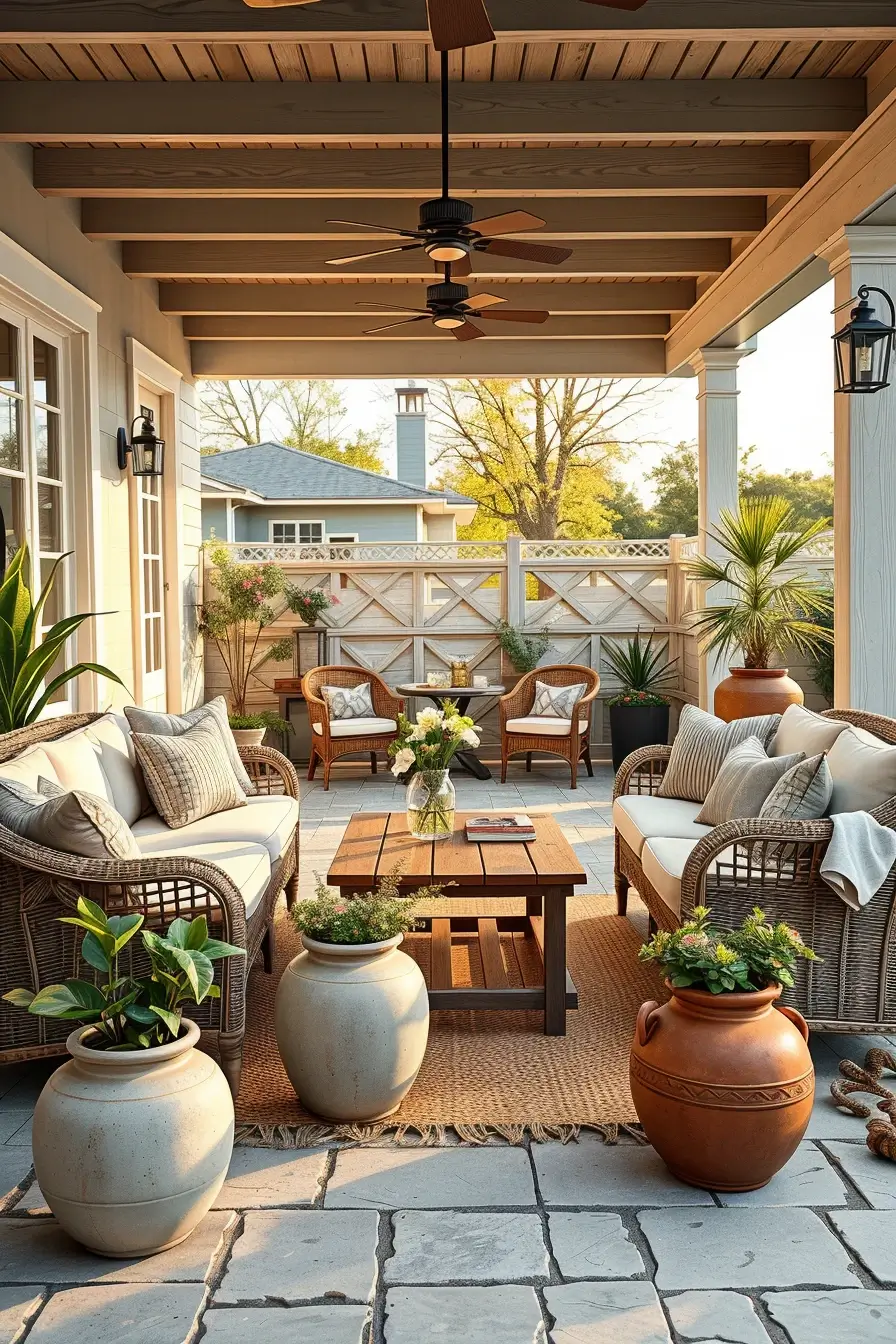 58 Farmhouse Patio Ideas 2026: Creative, Cozy, And Stylish Outdoor Designs