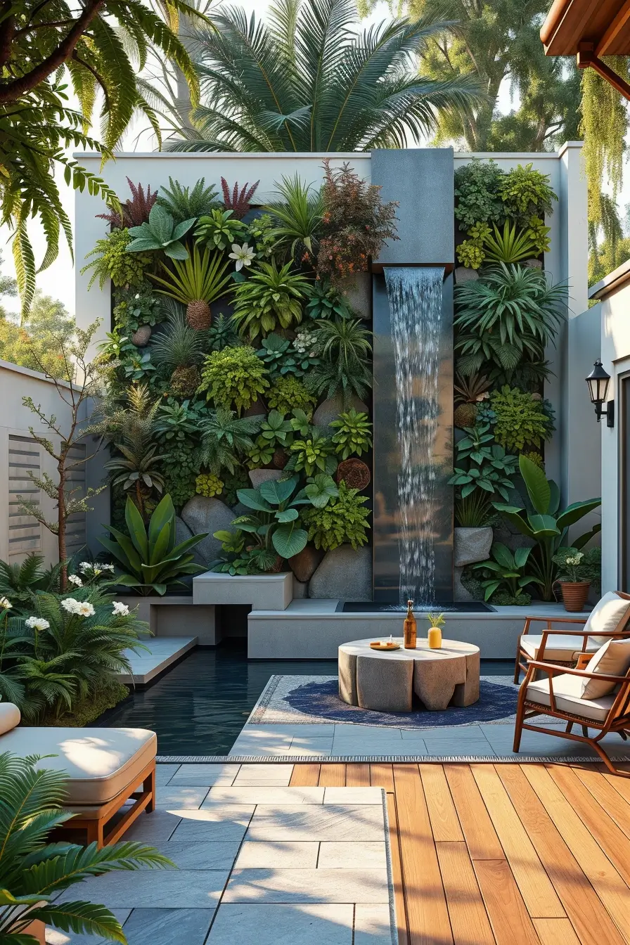 59 Vertical Garden & Outdoor Living Wall Ideas 2026 For Stunning Green Spaces