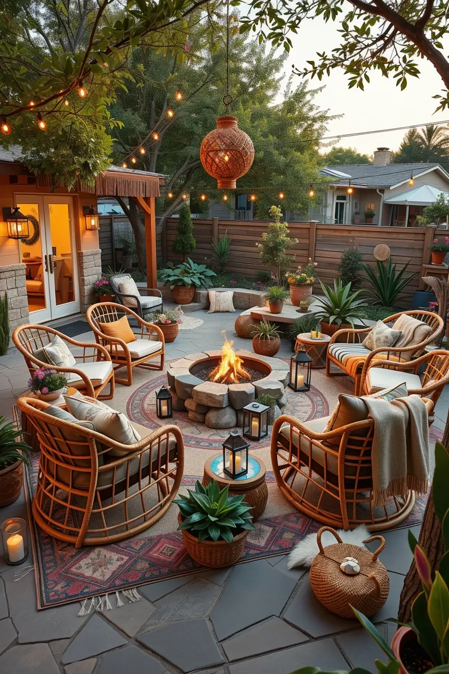 58 Boho Patio Ideas 2026 For A Stylish And Relaxed Outdoor Space