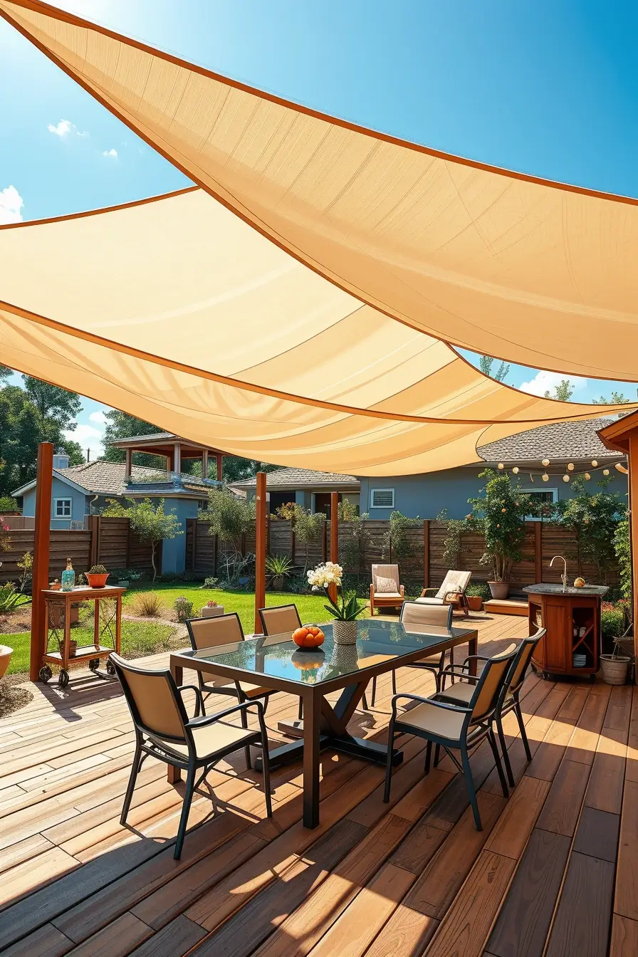 56 Sun Shade Sail Ideas Backyards 2026 For Stylish And Cool Outdoor Spaces