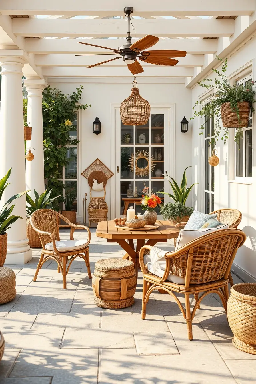 60 Boho Patio Ideas 2026 That Create A Dreamy Outdoor Oasis