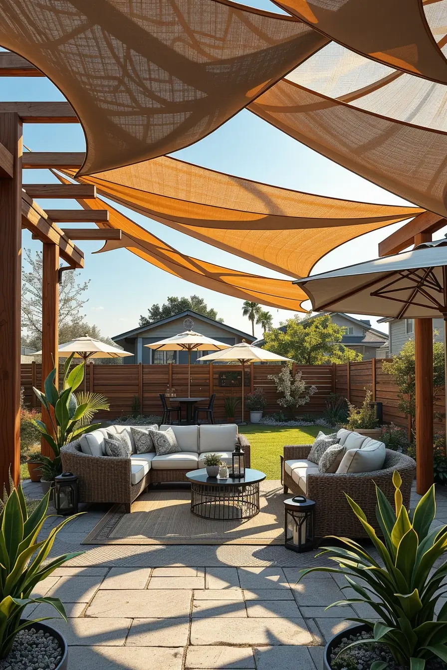 56 Creative Outdoor Shade Ideas 2026 For Stylish And Comfortable Backyards