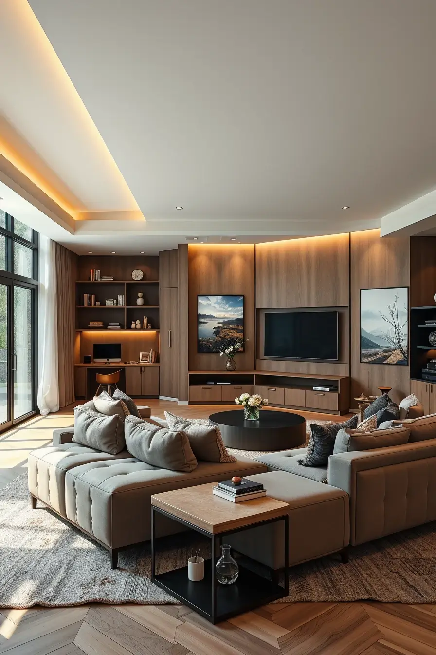 60 Cozy And Functional Entertainment Spaces 2026: Smart, Stylish & Inviting Ideas