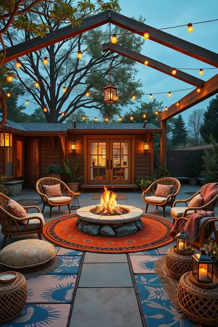 60 Boho Patio Ideas 2026 That Create A Dreamy Outdoor Oasis