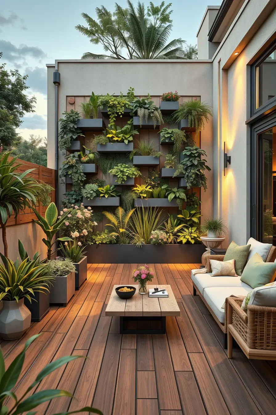59 Vertical Garden & Outdoor Living Wall Ideas 2026 For Stunning Green Spaces