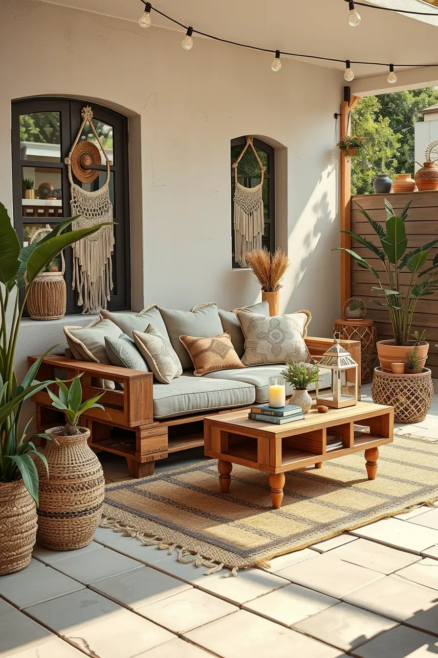 60 Boho Patio Ideas 2026 That Create A Dreamy Outdoor Oasis