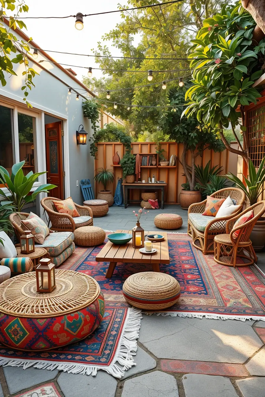 58 Boho Patio Ideas 2026 For A Stylish And Relaxed Outdoor Space