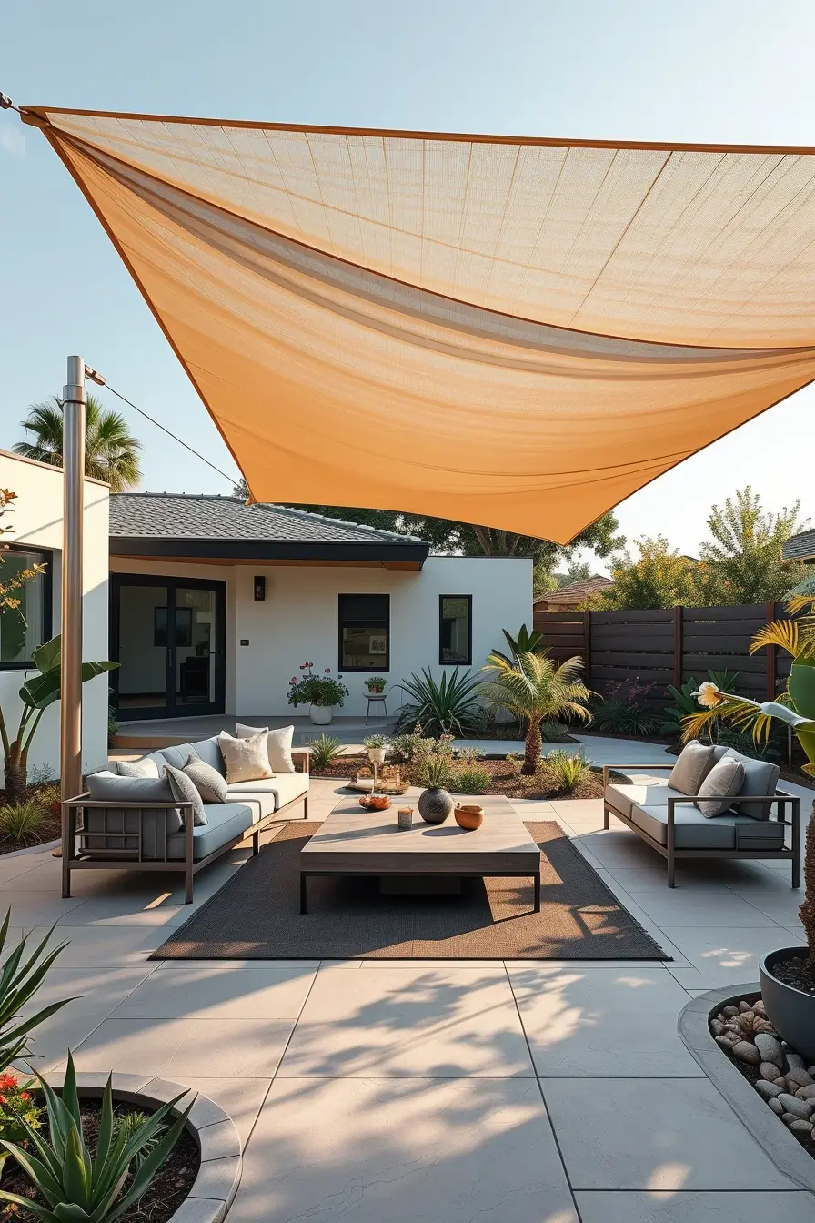 56 Sun Shade Sail Ideas Backyards 2026 For Stylish And Cool Outdoor Spaces