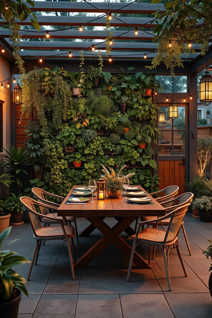 59 Vertical Garden & Outdoor Living Wall Ideas 2026 For Stunning Green Spaces