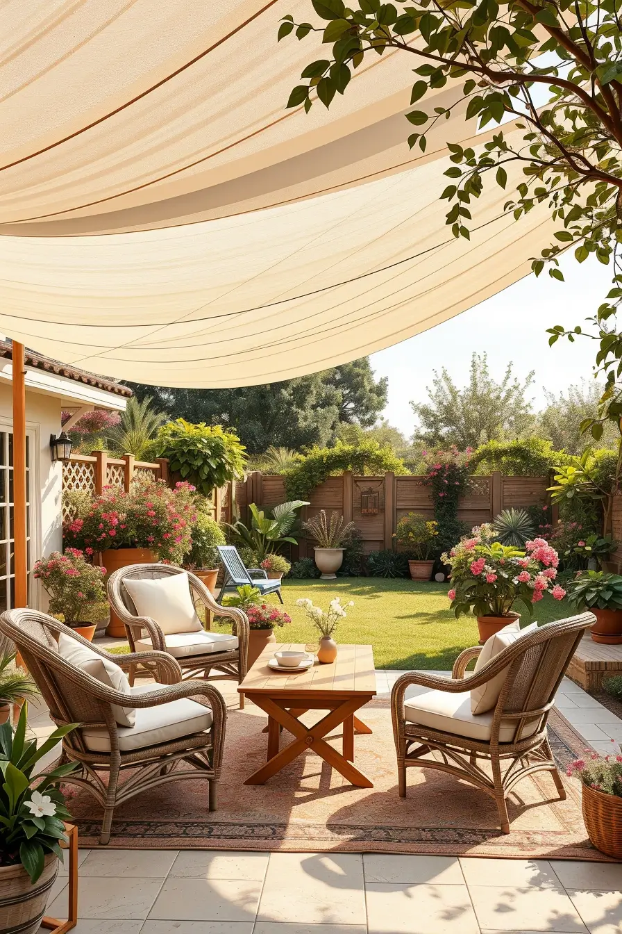 56 Sun Shade Sail Ideas Backyards 2026 For Stylish And Cool Outdoor Spaces