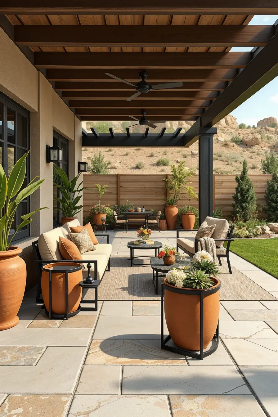 59 Patio Design Ideas 2026: Creative Curved And Streamlined Outdoor Trends