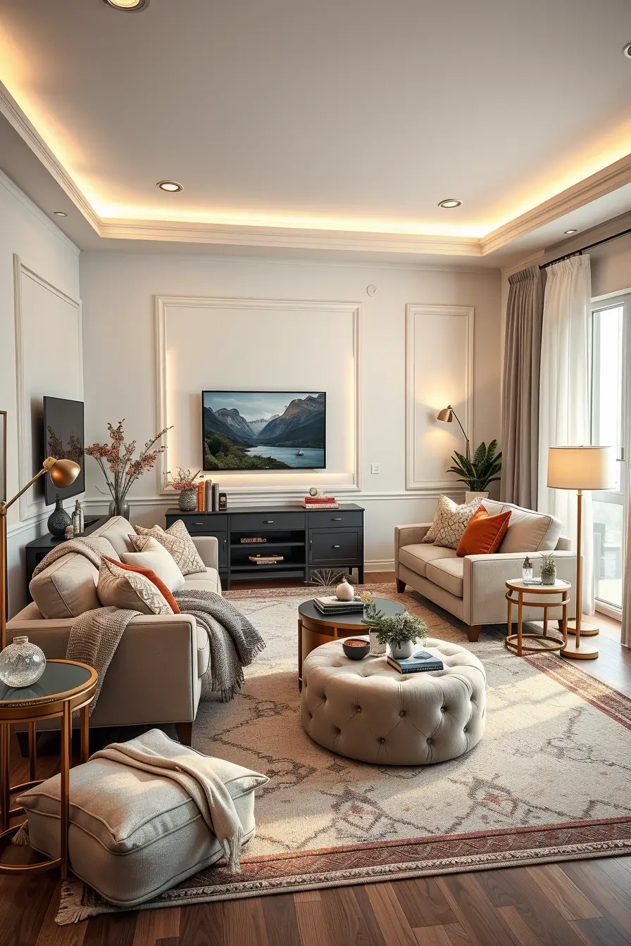 60 Cozy And Functional Entertainment Spaces 2026: Smart, Stylish & Inviting Ideas