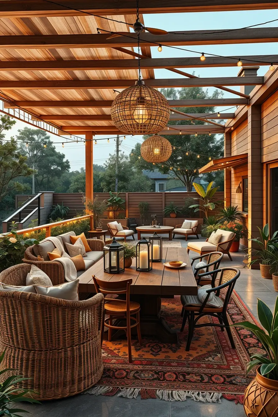 58 Boho Patio Ideas 2026 For A Stylish And Relaxed Outdoor Space