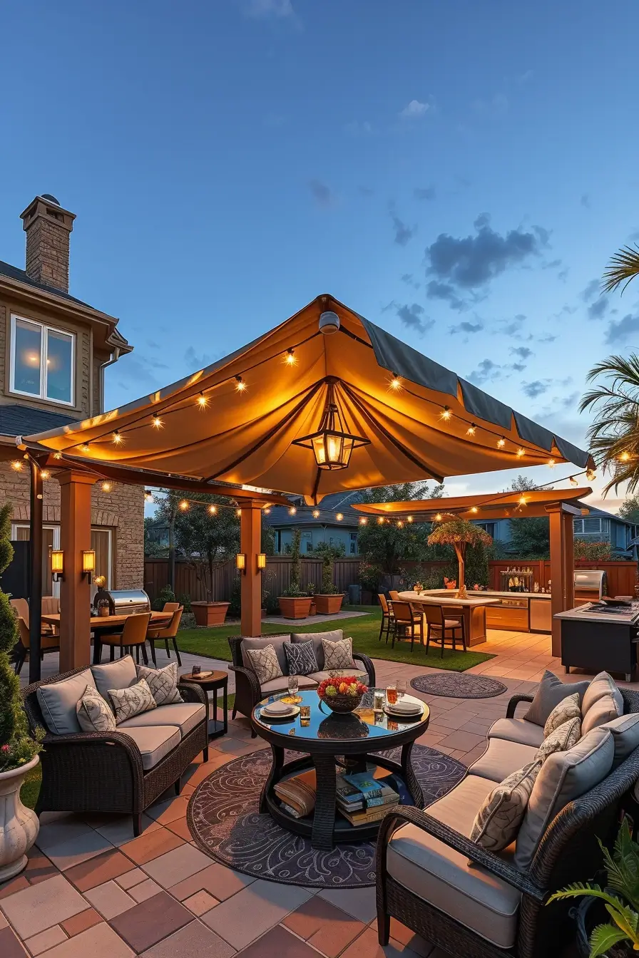 59 Patio Canopy Ideas For Instant Shade 2026: Stylish Backyard Shade Designs