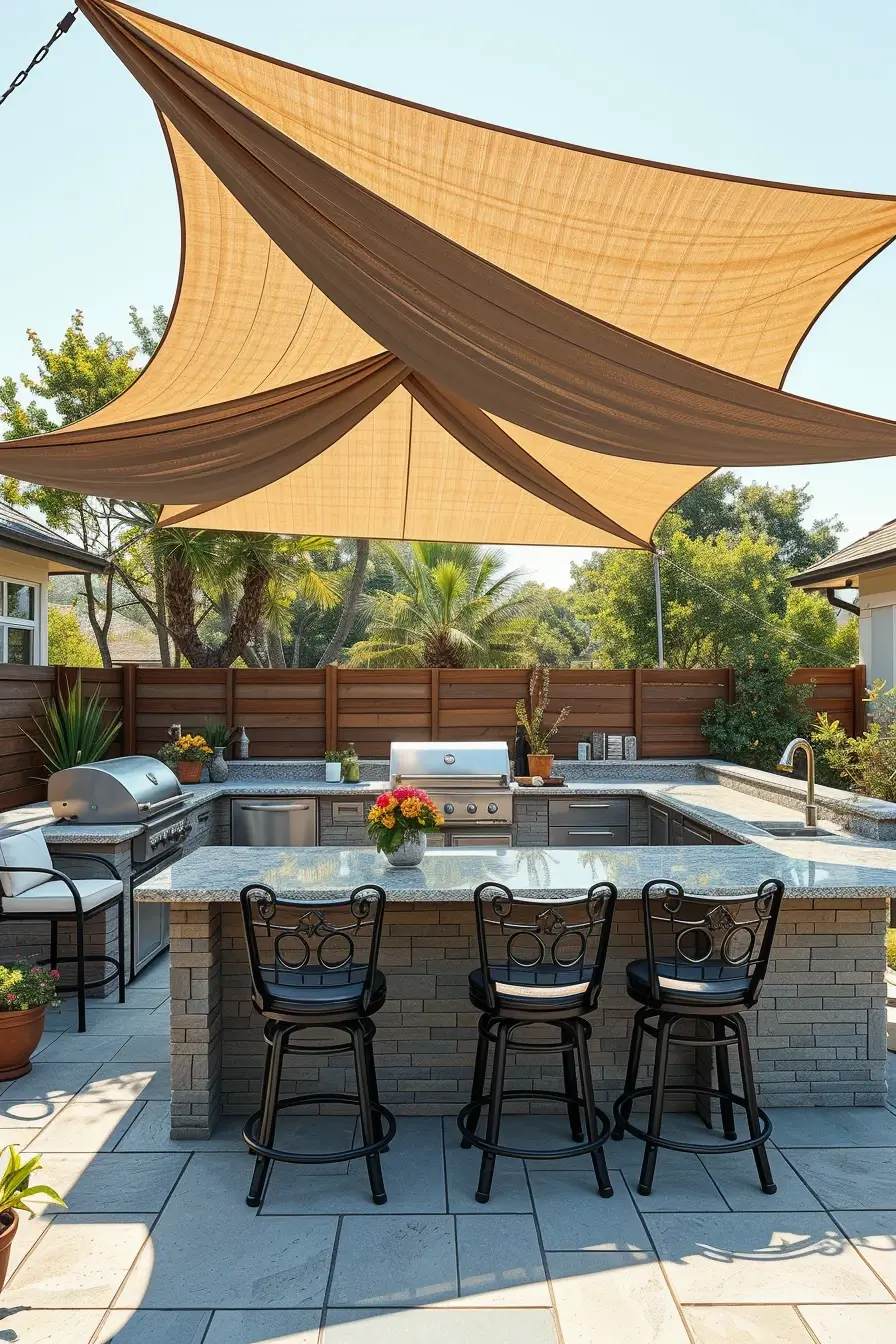 56 Sun Shade Sail Ideas Backyards 2026 For Stylish And Cool Outdoor Spaces