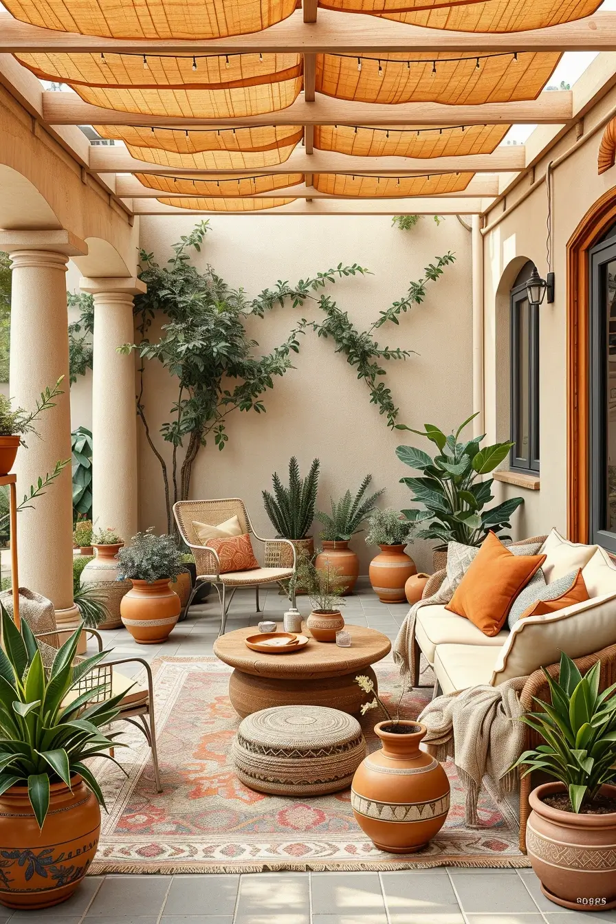 60 Boho Patio Ideas 2026 That Create A Dreamy Outdoor Oasis