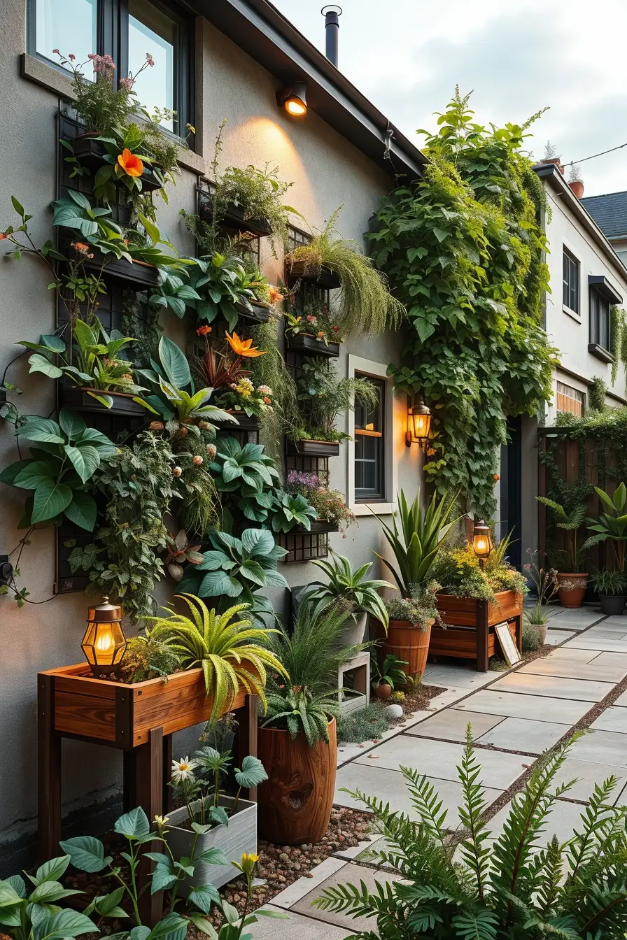 59 Vertical Garden & Outdoor Living Wall Ideas 2026 For Stunning Green Spaces
