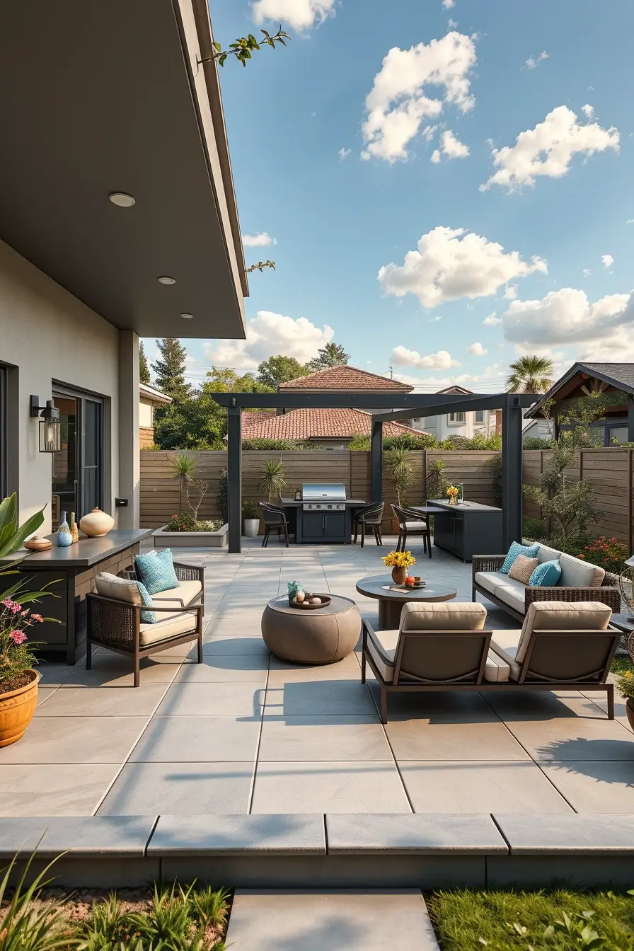 59 Patio Design Ideas 2026: Creative Curved And Streamlined Outdoor Trends