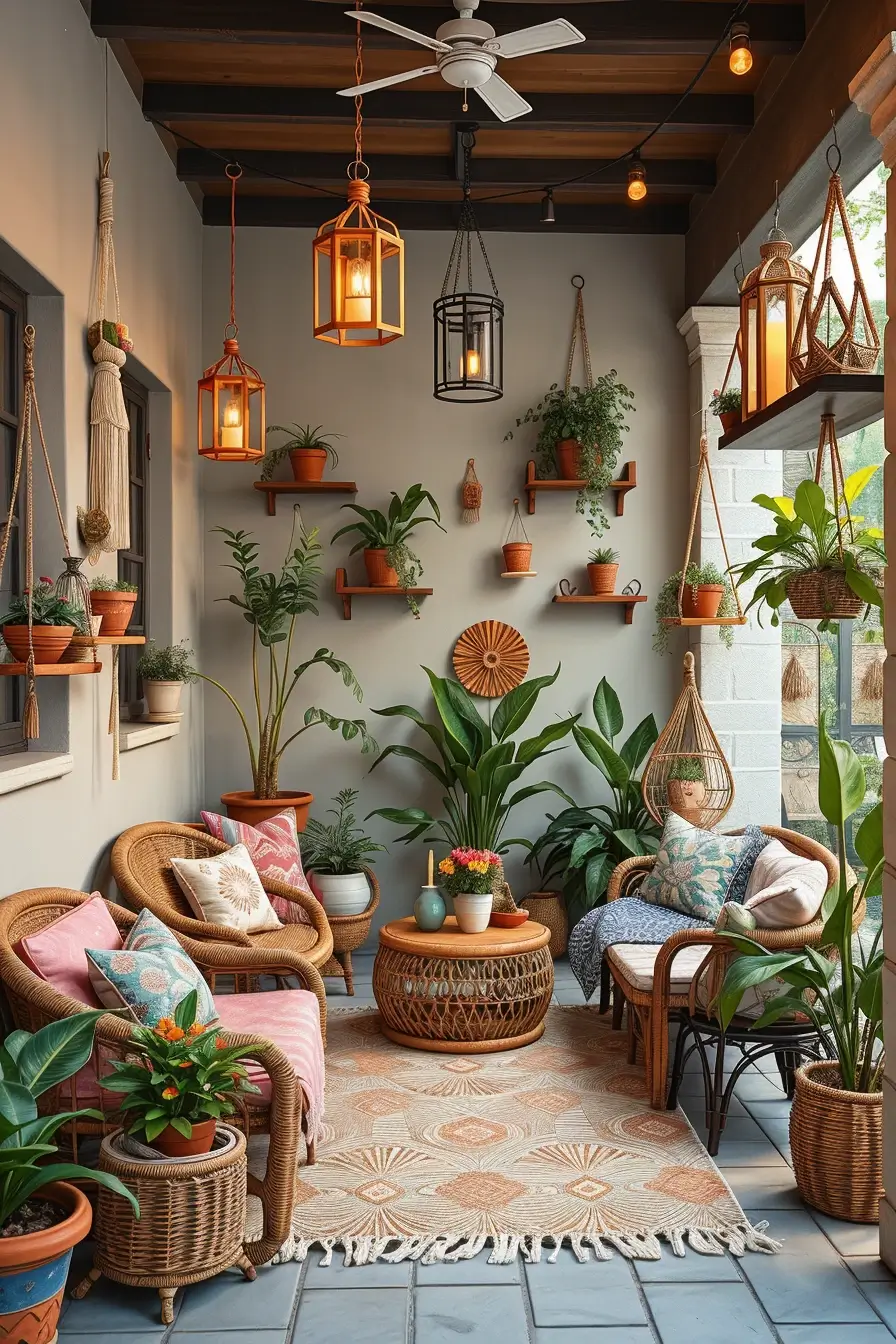 58 Boho Patio Ideas 2026 For A Stylish And Relaxed Outdoor Space