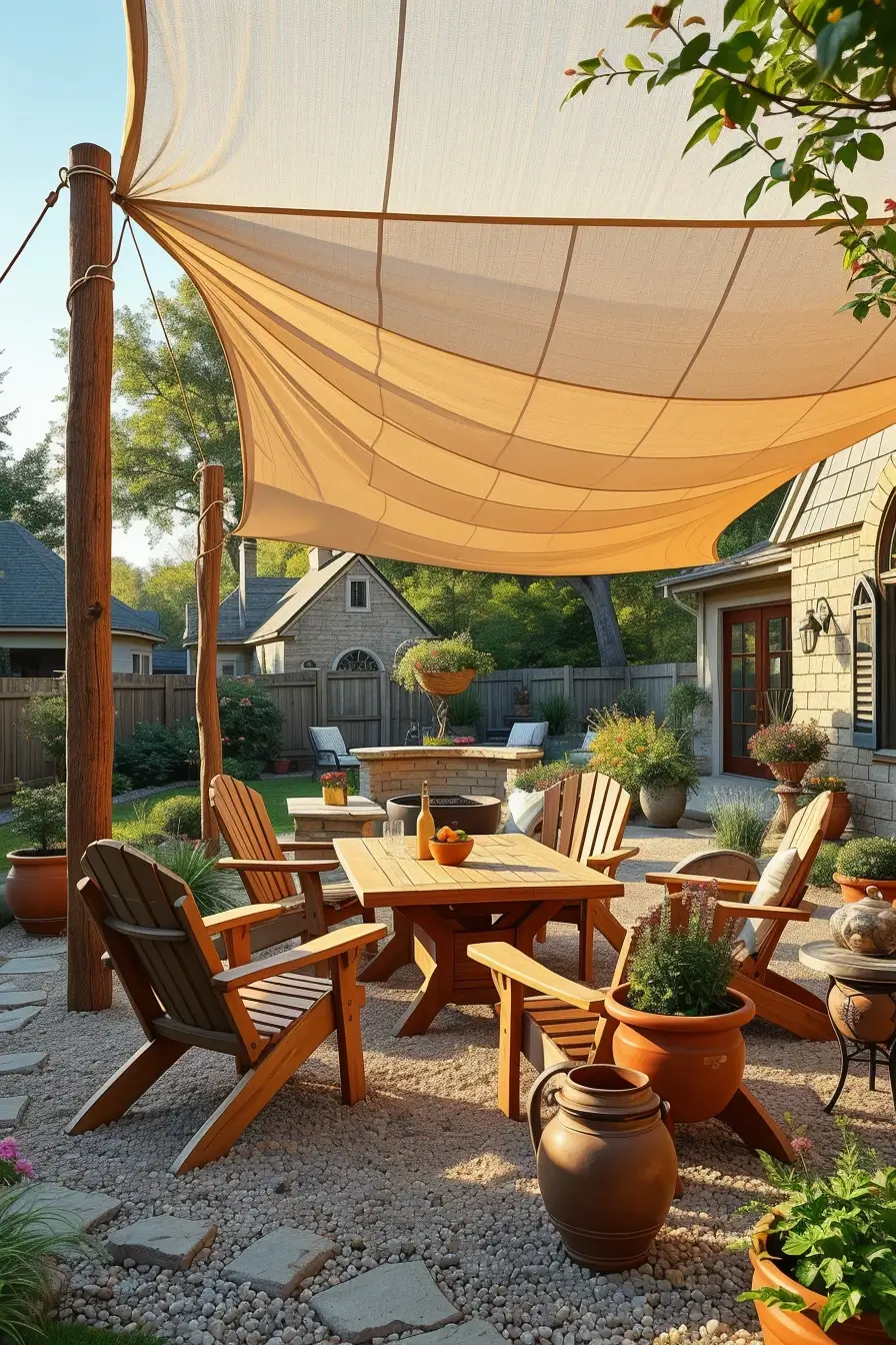 56 Sun Shade Sail Ideas Backyards 2026 For Stylish And Cool Outdoor Spaces