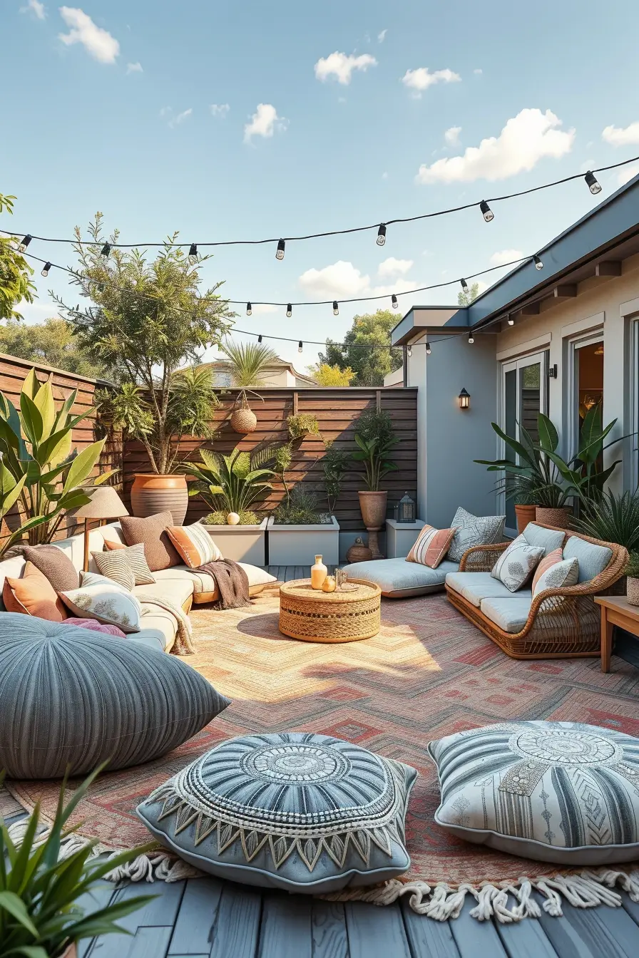 60 Boho Patio Ideas 2026 That Create A Dreamy Outdoor Oasis