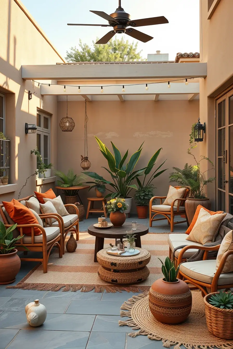 58 Boho Patio Ideas 2026 For A Stylish And Relaxed Outdoor Space