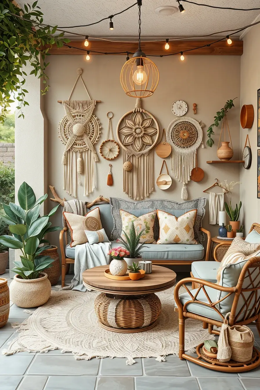 60 Boho Patio Ideas 2026 That Create A Dreamy Outdoor Oasis