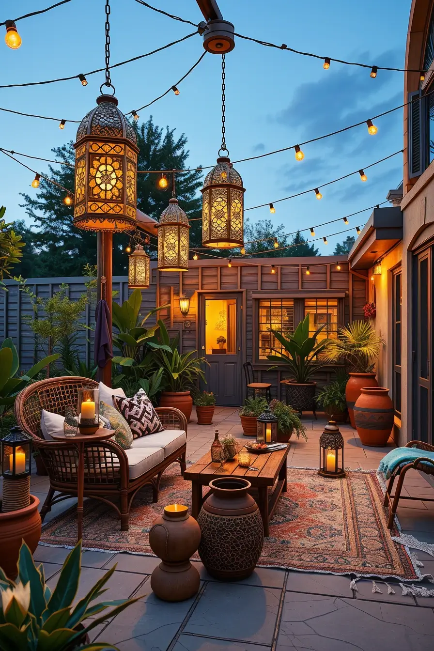 58 Boho Patio Ideas 2026 For A Stylish And Relaxed Outdoor Space
