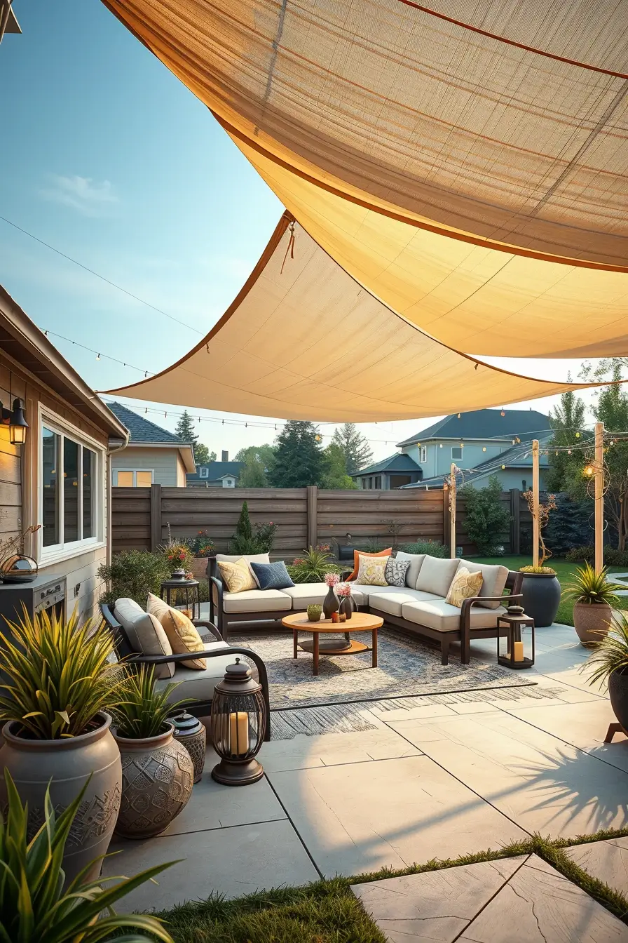 56 Sun Shade Sail Ideas Backyards 2026 For Stylish And Cool Outdoor Spaces