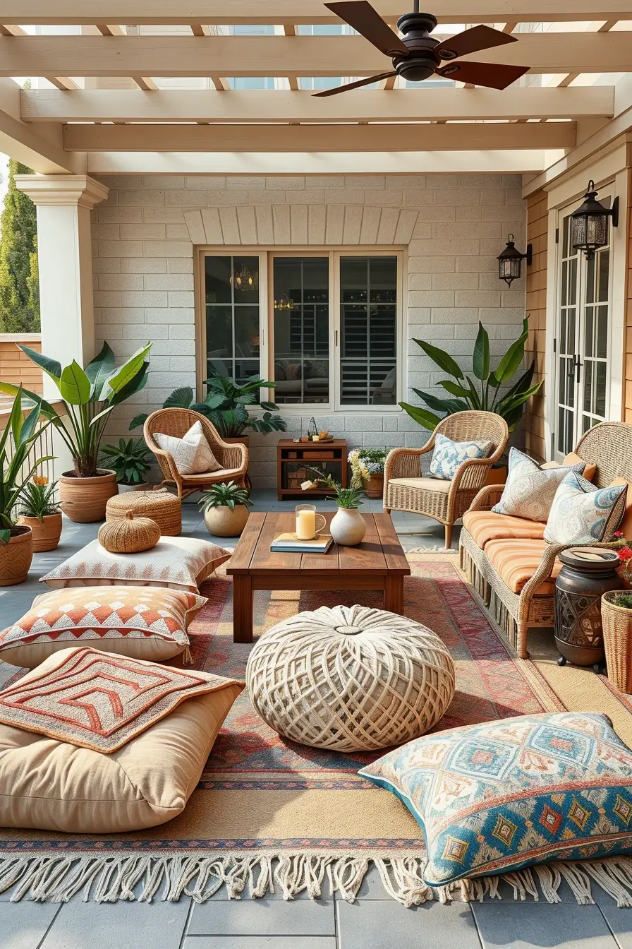 58 Boho Patio Ideas 2026 For A Stylish And Relaxed Outdoor Space