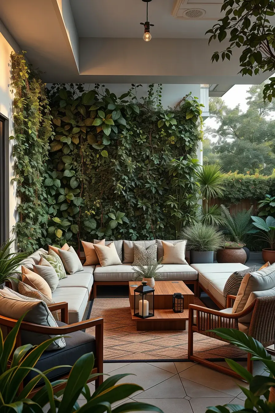 59 Vertical Garden & Outdoor Living Wall Ideas 2026 For Stunning Green Spaces